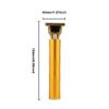 Popular T9 Electric Hair Clipper Men's Beard Trimmer Men's Hair Trimmer USB Charging T-Shaped Cutter Head Zero Gap Trim(Golden Grid) view 3
