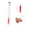 Beaupretty 10pcs Eyelash Extension Brush Wands with Glitter Transparent Tubes Lash Brow Comb Eyebrow Makeup Spoolies for Salon and Home Use Easy to Hold Gentle Skin for Separating and view 3