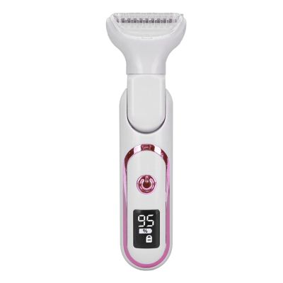 Qudinip 5 in 1 Electric Body Hair Trimmer, Epilator for Women Men Wet Dry Use with Replaceable Heads, Pubic Hair Groomer