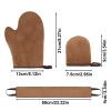Self Tanning Mitt Set 3 in 1, Professional Back Applicator with Tanning Mitt and Mini Mitt, 23.2 Inch Back Strap, Self Tan Application Kit (Brown) view 2