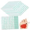 Baluue 200 Pcs Disposable Makeup Mixing Stickers Self Adhesive Cosmetic Palette Pads for Foundation and Lipstick Blending Convenient Hand for Beginners Artists and Salon Use view 1