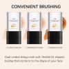 3 in 1 Anti-Wrinkle Foundation Stick, Korean Beauty Balm Tinted Moisturizer, Full Coverage Face Foundation Makeup Stick with Brush,Hydrating Flawless Lightweight Natural Finish, Medium Color view 4