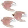 3PCS Small Swallow Claw Clips,Green Swallow Hair Clips,Animal Shape Hair Jaw Clips, Acetate Hair Clips for Girls,Mini Claw Barrettes for Women (Pink Swallow) view 1
