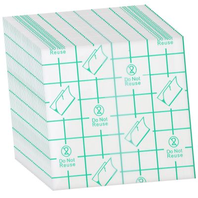 Beaupretty 200 Pcs Disposable Makeup Mixing Palette Stickers Self Adhesive Cosmetic Tape for Foundation and Lipstick Color Blending Single Use Hand for Clean Convenient Makeup Application