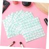 Beaupretty 200 Pcs Disposable Makeup Mixing Palette Stickers Self Adhesive Cosmetic Tape for Foundation and Lipstick Color Blending Single Use Hand for Clean Convenient Makeup Application view 4
