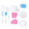 CATIEBYE Paraffin Wax Gloves and Foot Covers for Hand and Feet Care Moisturizing Exfoliating Scrub Gloves with Heat Retention Tissue Activation and Circulation Improvement for Random Color view 2