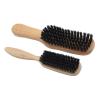 Aoaoy 2 PCS Beard Brush Ergonomic Handle Mustache Straightening Beard Grooming Styling Brush for Men view 1