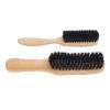 Aoaoy 2 PCS Beard Brush Ergonomic Handle Mustache Straightening Beard Grooming Styling Brush for Men view 4