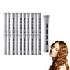 ariarly 20 Pcs Hair Perm Rods Set Perm Rollers Set Cold Wave Rods DIY Curling Tools Hair Curling Rods for Home or Salon Styling Long & Short Hair (Grey 1.5CM) view 1