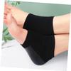 NOLITOY 2 Pairs Comfortable Toeless Heel Socks Silicone Foot Covers for Cracked Skin Prevention and Moisturizing Flexible Heel Sleeves for Men and Women Lightweight Breathable Foot Care view 2