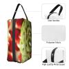 AOLXDE Kiwi Watermelon Print Toiletry Bag Travel Organizer Cosmetic Bags Wash Bag For Men Women,For Travel Gym Daily view 3