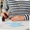 FOMIYES 5Pcs Dual Ended Silicone Nail Dotting Pens Lightweight Nail Art Brush for DIY Gel Drawing and Painting Liner Tools for Manicure and Travel view 4