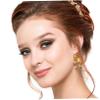 Baluue 8 Sheets Eyebrow Stickers Natural Look Makeup Decals for Sparse Over Plucked Brows Beauty Stickers for Face Flattering and Definition view 2