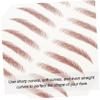 Baluue 8 Sheets Eyebrow Stickers Natural Look Makeup Decals for Sparse Over Plucked Brows Beauty Stickers for Face Flattering and Definition view 3
