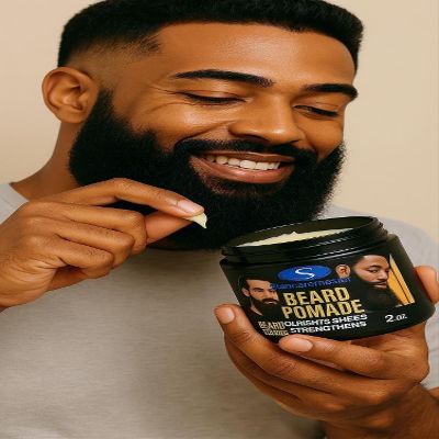 Beard pomade Mustache Multipurpose Pomade, moisturizer, Beard Growth Pomade, Rapid Beard Thickening, Men Beard Care