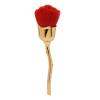 2PCS Rose Shape Nail Brush Set, Thickened Die Cast ABS Material, Ergonomic Handle for Precise Nail Cleaning, Rose Flower Design Adds Elegance to Your Beauty Routine view 3
