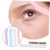 Holibanna 12Pcs Eyebrow Trimming Cutters with Stainless Steel Blades Non Slip Handle Facial Hair Remover Grooming Tools for Precise Eyebrow Shaping and Travel Use view 3