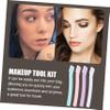 Holibanna 12Pcs Eyebrow Trimming Cutters with Stainless Steel Blades Non Slip Handle Facial Hair Remover Grooming Tools for Precise Eyebrow Shaping and Travel Use view 4