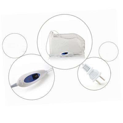 Beaupretty Electric Mittens for Hands Paraffin Wax Gloves Heated Spa Gloves for Women US Plug White Material Revitalizing Moisturizing Hand Care for Dry Sore Skin