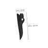 Wakauto PU Leather Scissor Protective Case Sheath for Barber Scissors Tool Storage Bag Stylish Rust Resistant Cover for Hairdressers and Salon Use view 2