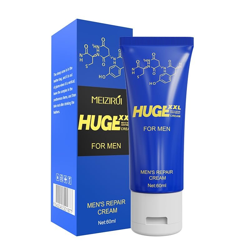 MEIZIRUI Huge XXL Extra Power Gel Mens Enlargement Cream & Herbal Oil for Bigger Size, Firmness, and Strength