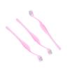 Beaupretty 3pcs Small Eyebrow Razor Trimmer for Women Ultra Thin Foil Facial Shaver with Skin Protection Plastic Eyebrow Shaver for Precise Grooming Random Color view 1