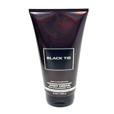 Bath and Body Ultimate Hydration Body Cream For Men's With Shea butter 8 FL OZ (8 FL OZ, Black Tie)