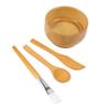 Baluue 4Pcs Mask DIY Tool Set Skin Care Mixing Bowl Brush Spatula Spoon Kit for Facial Mask Application Reusable Lightweight Travel Friendly Accessories for Safe Home Beauty Routine view 1