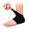 Baluue 2 Pairs Portable Silicone Heel Protectors with Toeless Design Comfortable Elastic Foot Support Sleeves for Men and Women Moisturizing and Relief for Cracked Dry Heels Washable and view 2