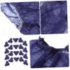 Beaupretty 50pcs Disposable Non Woven Underpants Thickened One Underwear for Men and Women Travel and Spa Use Bulk Pack Blue view 2