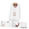 Happyyami Multifunctional Nano Facial Humidifier Warm Mist Steamer for Skin Care Portable Abs Beauty Sprayer with and Pore Cleansing US Plug Ivory White view 3
