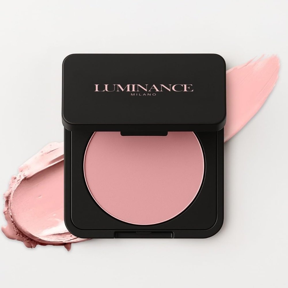 Original Luminance Milano Under Eye Brightener Pink  Lightweight Pink Under Eye Corrector for Dark Circles and Fine Lines  Vegan Concealer Brightener for Tired Eyes  Natural Radiant Finish