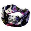 1 Pack Wide Headbands For Women Elastic Headband Rose Art Skeleton-1246 Head Bands Women's Hair Band Turban Workout Soft Sweat Hairband Accessories view 1