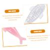 Baluue 5Pcs Nail Brush Dolphin Shaped Cleaning Tools Plastic Manicure Scrubber for Fingernail and Toenail Dust Removal Comfortable Grip view 2
