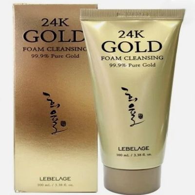 24K Gold Foam Cleansing