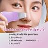 REVEX Nose Blackhead Remover Tool Set,Blackhead Scraper Tool,2Pcs Pore Cleaning Brush, Face Scrubber Skin Spatula, Pore Scrubber for Deep Cleansing,Face Exfoliator Scrubber for Women Men.(Purple) view 2