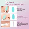 REVEX Nose Blackhead Remover Tool Set,Blackhead Scraper Tool,2Pcs Pore Cleaning Brush, Face Scrubber Skin Spatula, Pore Scrubber for Deep Cleansing,Face Exfoliator Scrubber for Women Men.(Purple) view 4