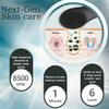 LZP Facial Cleansing Brush Face Scrubber, Silicone Electric Exfoliator Scrubber with 6 Speeds, Rechargeable Face Scrubber for Cleansing, Waterproof Face Scrub Brush for Men & Women view 2