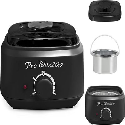 YIGEEGOOD Professional Electric Wax Warmer Kit for Hair Removal, Hard Bikini, Strip Wax Beads, Paraffin, Full Body, Legs, Face, Eyebrows