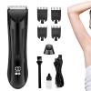 Electric Beard Trimmer, Electric Razor Shavers, Shaving Razor Grooming Tool Precision for Father Travel Body Nose Mustache Face Care view 1