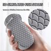 2 Pcs Magic Exfoliating Bath Sponge  3D Soft Shower Sponge for Body, Gentle Exfoliating Scrubber Loofah Alternative, Reusable Skin-Friendly Body Wash Sponge for Adults & Kids (Gray) view 2