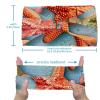 1 Pack Art Starfish-948 Elastic Soft Fabric Non-Slip Women's Fashion Headbands - Soft, Wide, and Stylish for All Occasions view 3