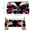 1 Pack Headbands for Women Non Slip Elastic Sports Hair Bands for Women, Soft Cloth Headband for Workout Yoga Fashion Hair Accessories,Rose Art Skeleton-1238 view 3