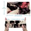 1 Pack Wide Headbands For Women Elastic Headband Rose Art Skeleton-1228 Head Bands Women's Hair Band Turban Workout Soft Sweat Hairband Accessories view 3
