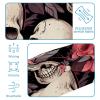 1 Pack Wide Headbands For Women Elastic Headband Rose Art Skeleton-1228 Head Bands Women's Hair Band Turban Workout Soft Sweat Hairband Accessories view 4