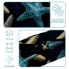 1 Pack Wide Headbands For Women Elastic Headband Art Starfish-949 Head Bands Women's Hair Band Turban Workout Soft Sweat Hairband Accessories view 4