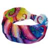 1 Pack Octopus Art-1569 Elastic Soft Fabric Non-Slip Women's Fashion Headbands - Soft, Wide, and Stylish for All Occasions view 1