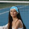 1 Pack Wide Headbands For Women Elastic Headband Cartoon Cloud-10 Head Bands Women's Hair Band Turban Workout Soft Sweat Hairband Accessories view 2