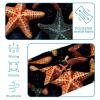 1 Pack Art Starfish-966 Elastic Soft Fabric Non-Slip Women's Fashion Headbands - Soft, Wide, and Stylish for All Occasions view 4