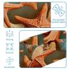 1 Pack Art Starfish-960 Elastic Soft Fabric Non-Slip Women's Fashion Headbands - Soft, Wide, and Stylish for All Occasions view 4